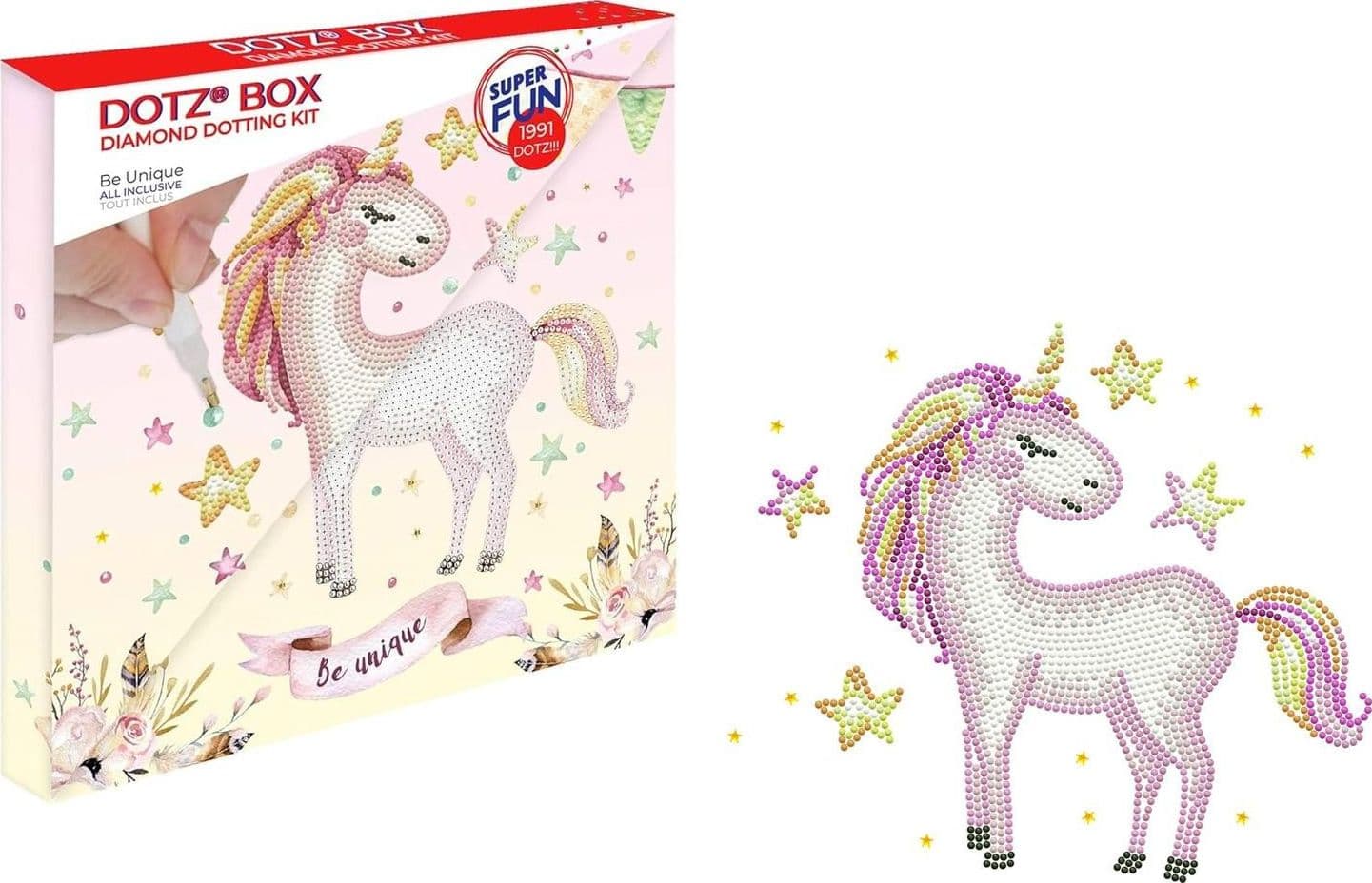 Diamond Dotz Box Unicorno Be Unique