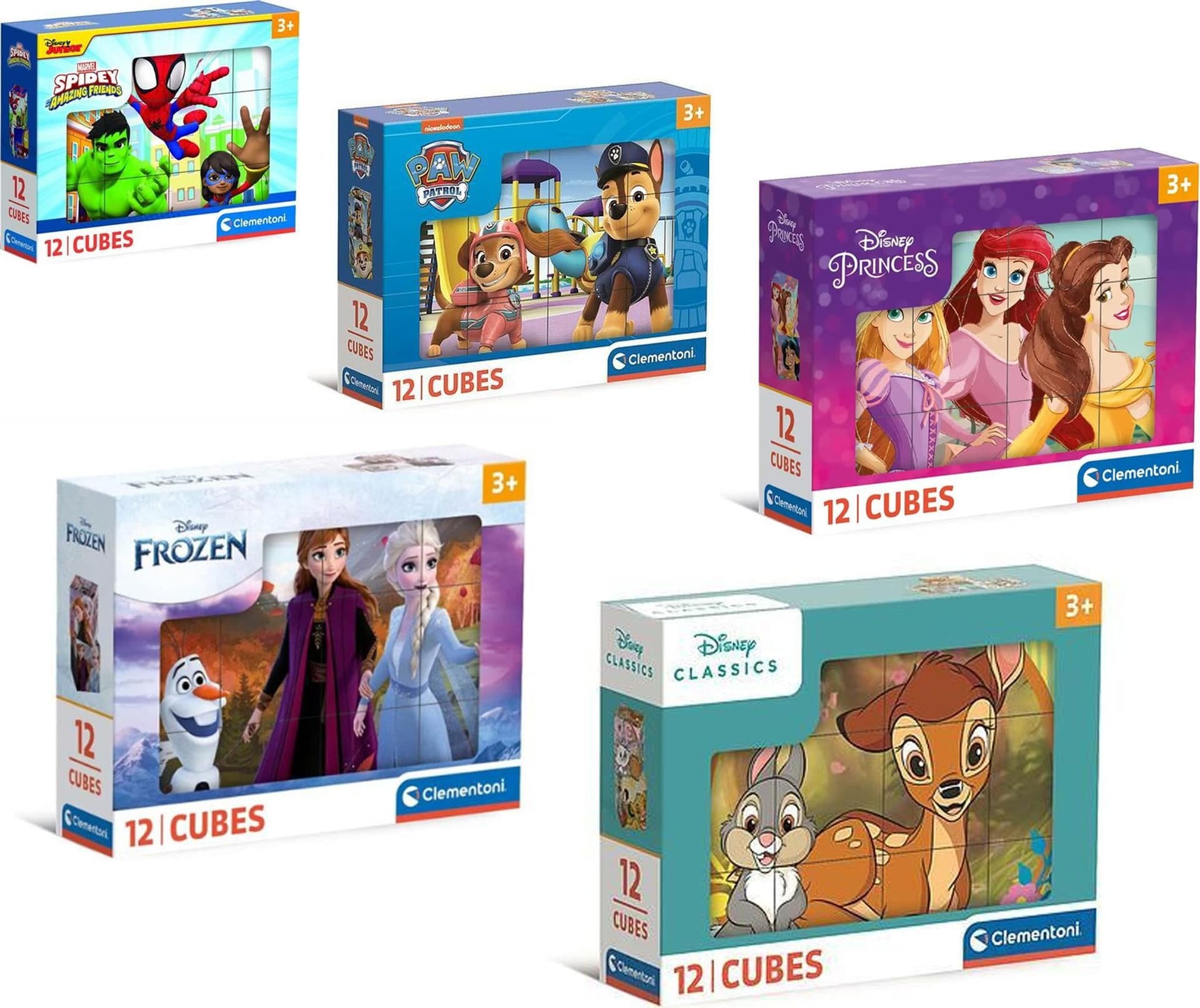 Cubi 12pz assortiti