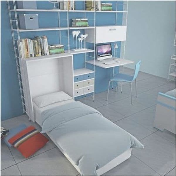 Letto Maconi 490 NIGHT N DAY Bianco liscio