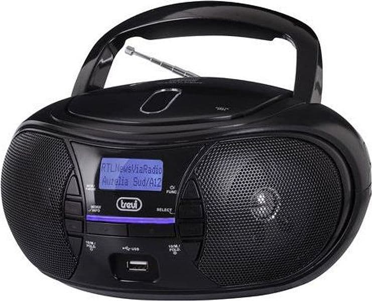 Radio portatile Trevi 0CM58100 BOOMBOX Cmp 581 Dab Black
