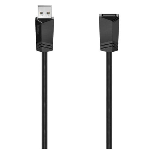 Cavo USB Hama 00200619 2.0 Extension Black