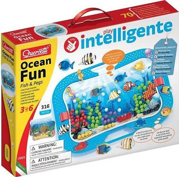 Creativo Chiodini Ocean Fun 320 pz Quercetti 0969