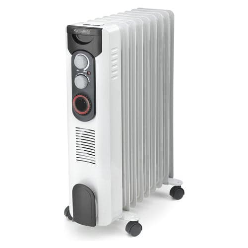 Radiatore Splendid 99617 CALDORAD 9Tt White e Black