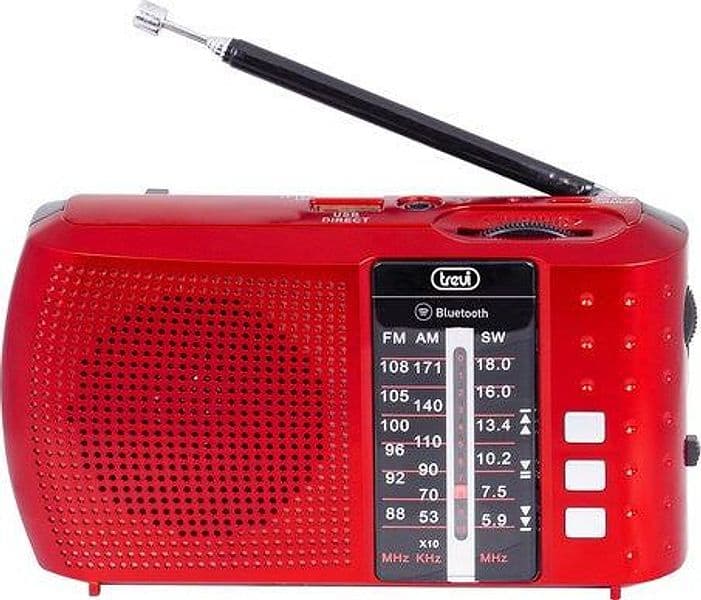 Radiolina Trevi 0RA7F2002 Ra 7F20 Bt Rosso
