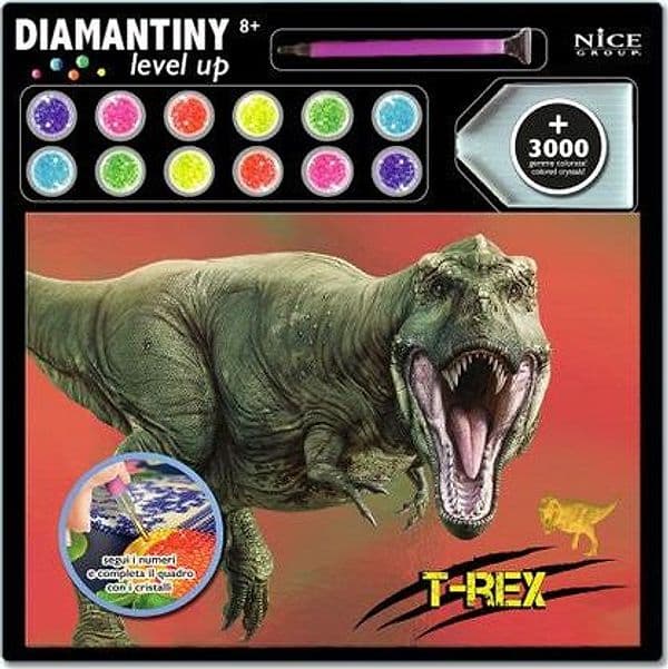 Creativo Dinosauri mosaico Nice 96400 DIAMANTINY Assortito