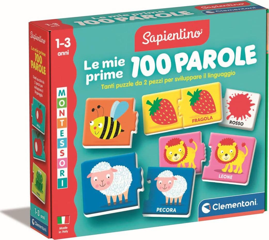 Sapientino Montessori Le mie Prime 100 Parole