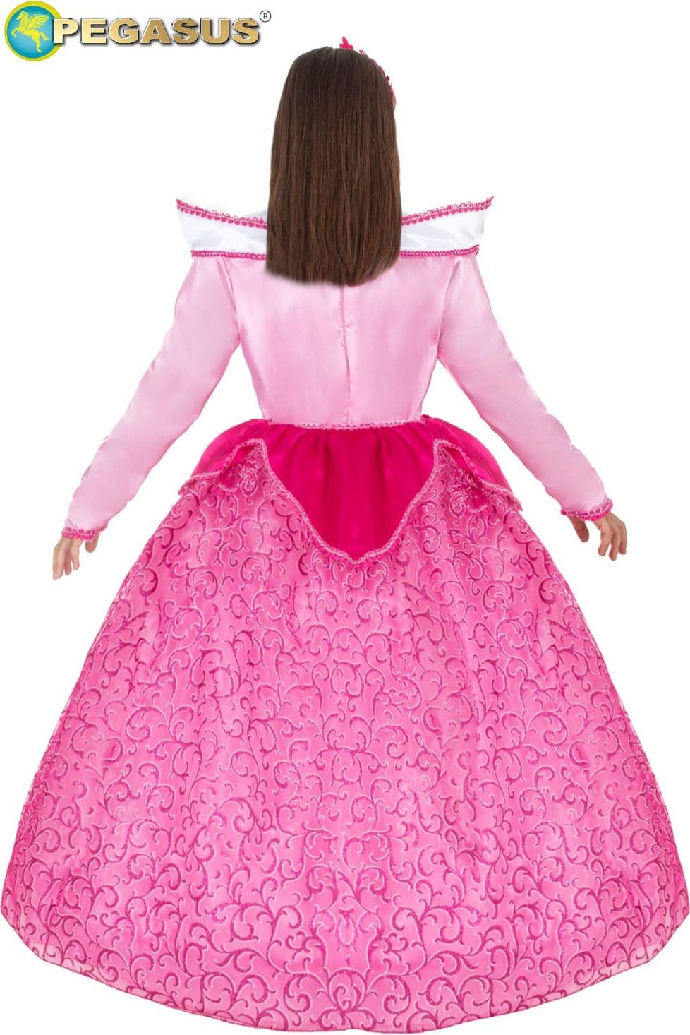 COSTUME CARNEVALE PRINCIPESSA AURORA BAMBINA DA 5 A 11 ANNI - PEGASUS 1570 in Bambini Falco Biancheria - Parete, commercioVirtuoso.it