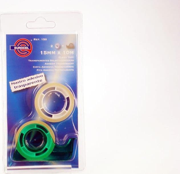Nastro adesivo con chiocciola 15x10mt