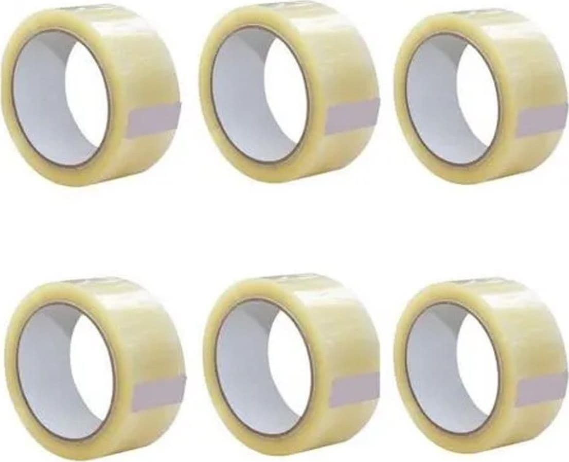 Nastro adesivo imballo trasparente 48x66 cf.6 – Eurocel