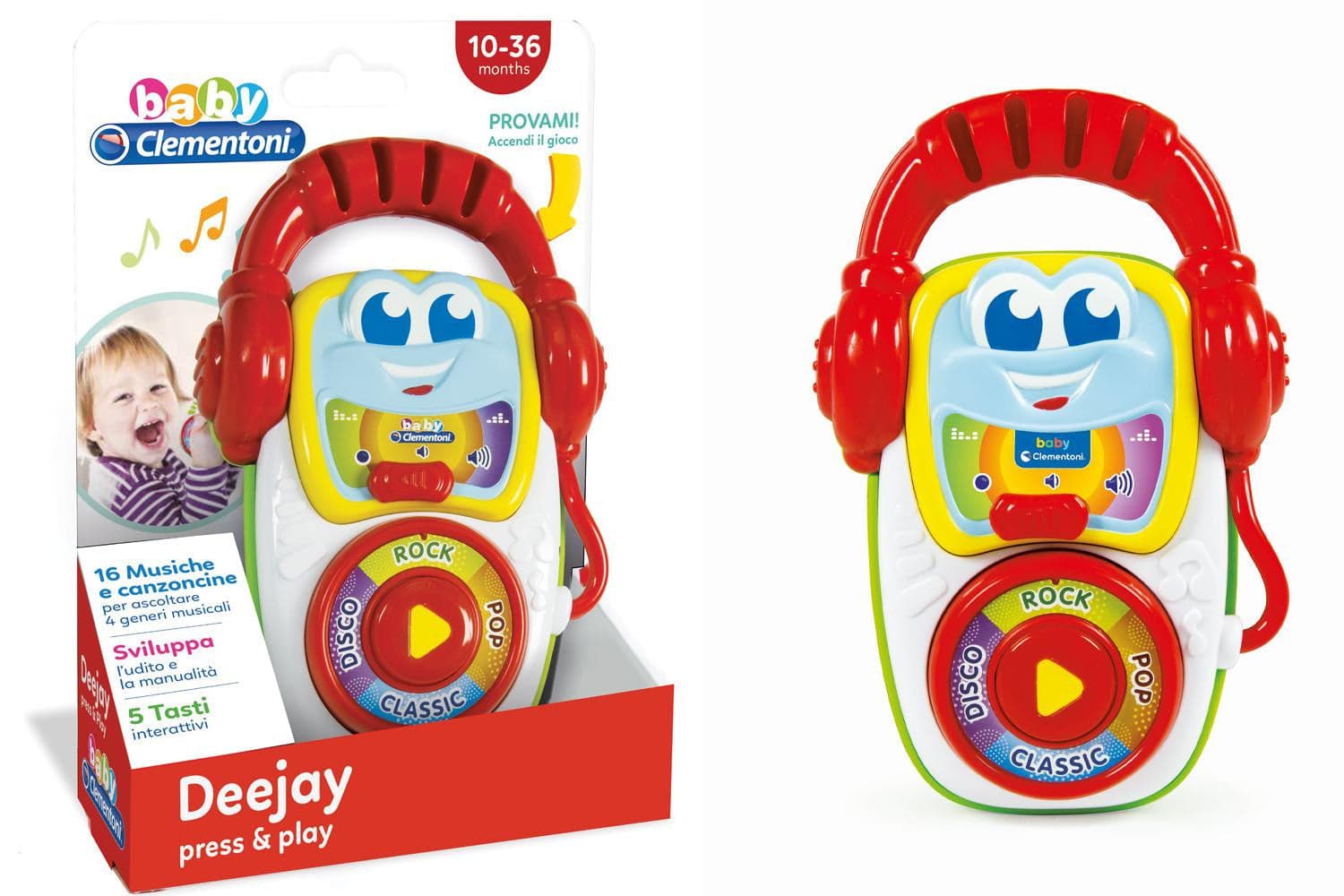 Deejay press e play Baby Clementoni in Giochi musicali Scontolo.net - Potenza, commercioVirtuoso.it