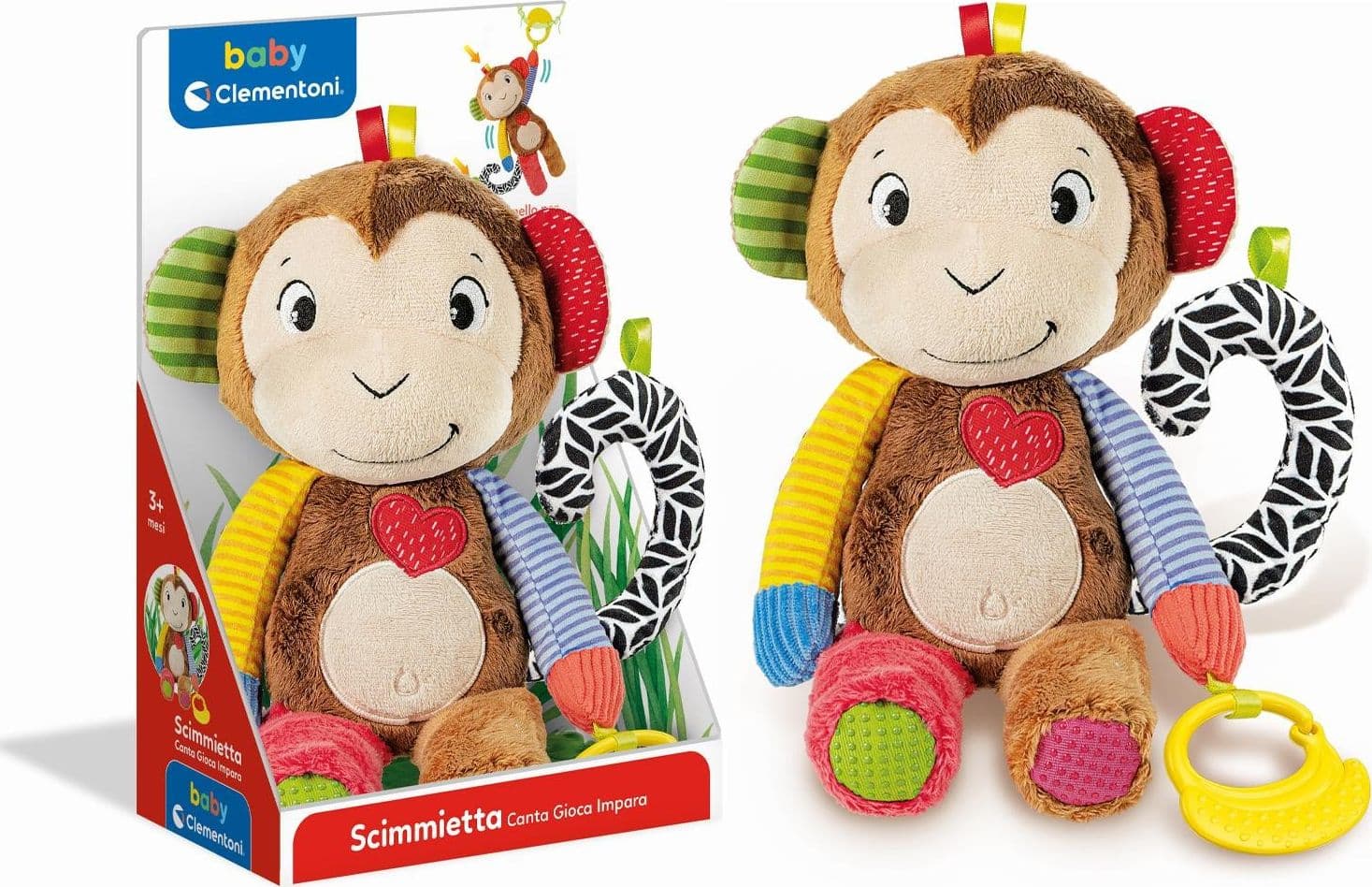 Scimmietta Canta Gioca Impara Baby Clementoni in Giochi musicali Scontolo.net - Potenza, commercioVirtuoso.it