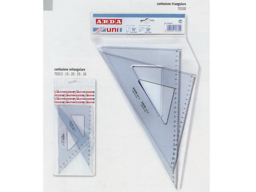 Set di 2 squadre 12 cm Arda
