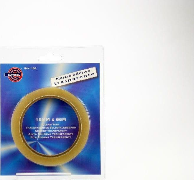 Nastro adesivo 15mm x 66m bls. 1pz – Eurocel