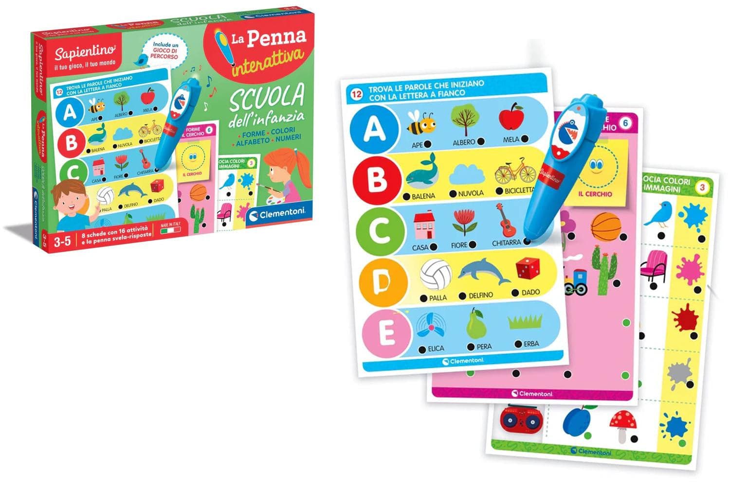 Sapientino Scuola Infanzia Forme Colori in Flash Card Scontolo.net - Potenza, commercioVirtuoso.it