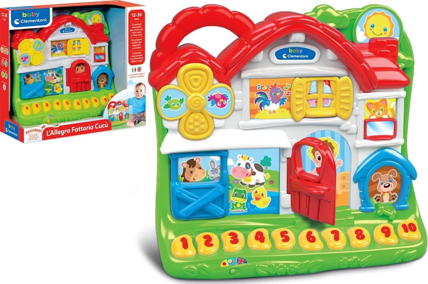 L'allegra fattoria cucu' Baby Clementoni in Giochi musicali Scontolo.net - Potenza, commercioVirtuoso.it