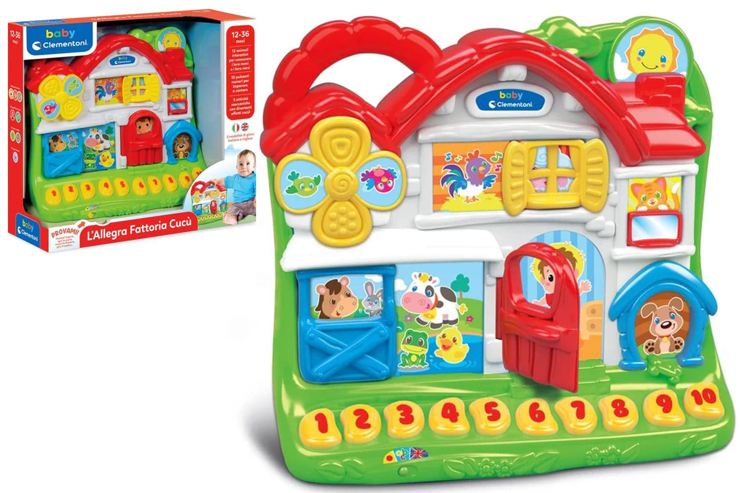 L'allegra fattoria cucu' Baby Clementoni in Giochi musicali Scontolo.net - Potenza, commercioVirtuoso.it
