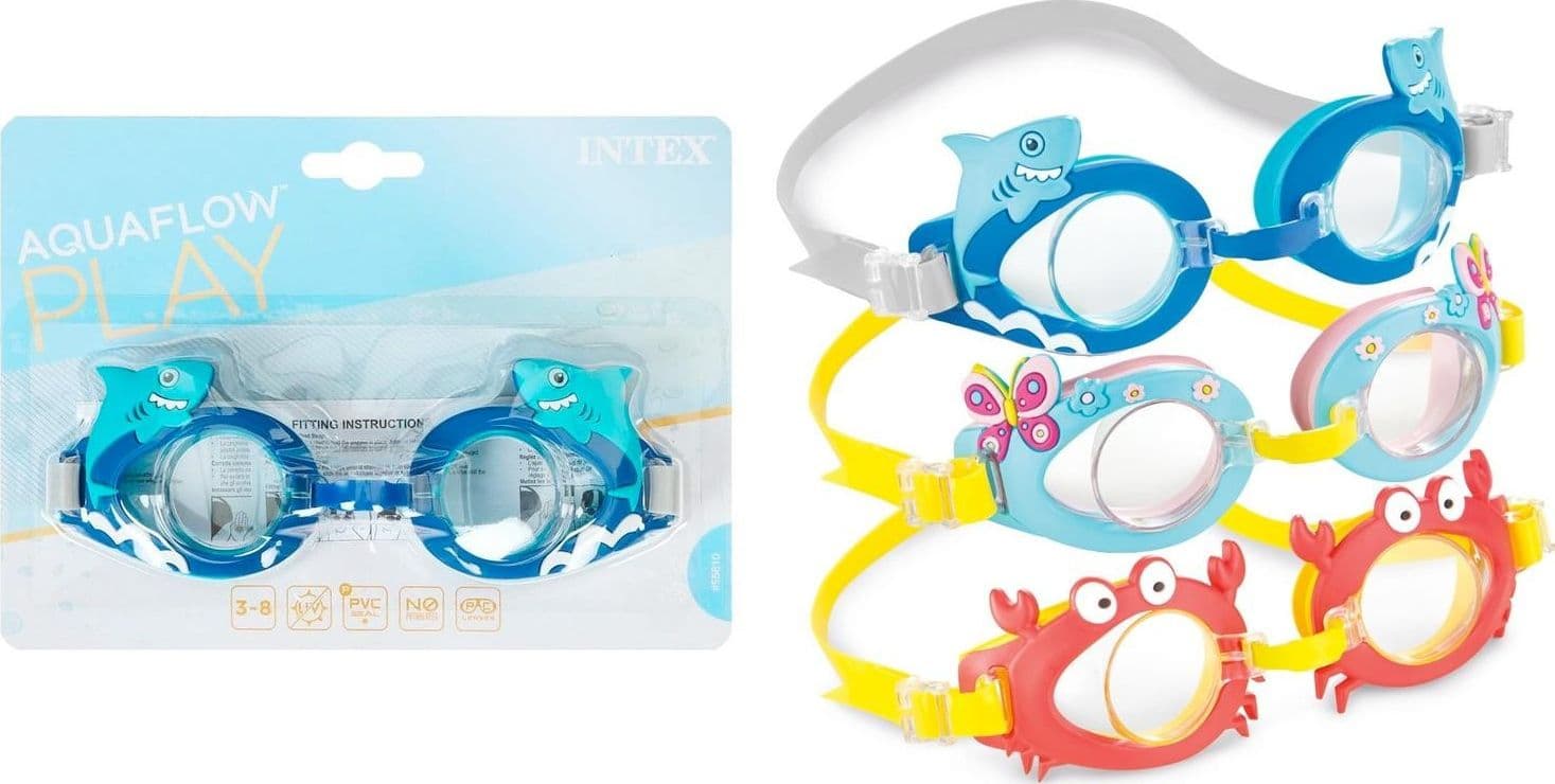 Occhialini Nuoto Aquaflow con Animaletti – Intex