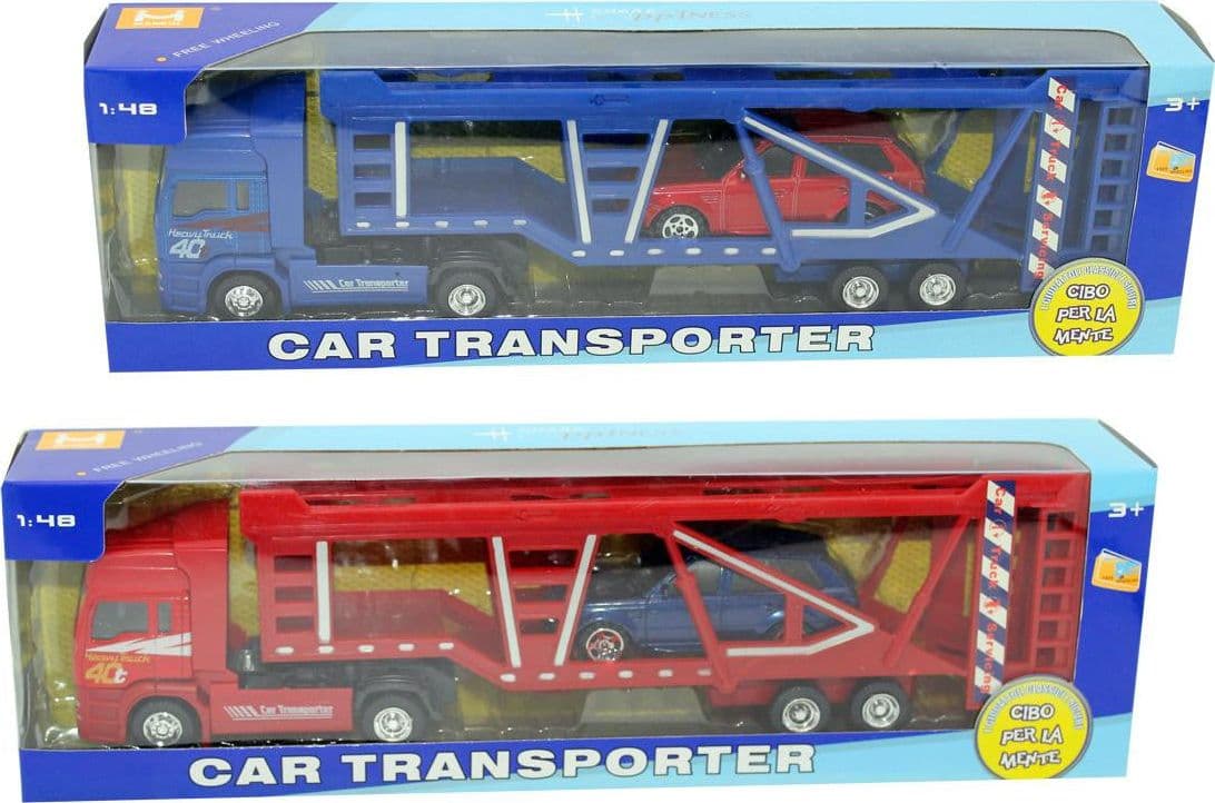 Bisarca con auto die cast frizione