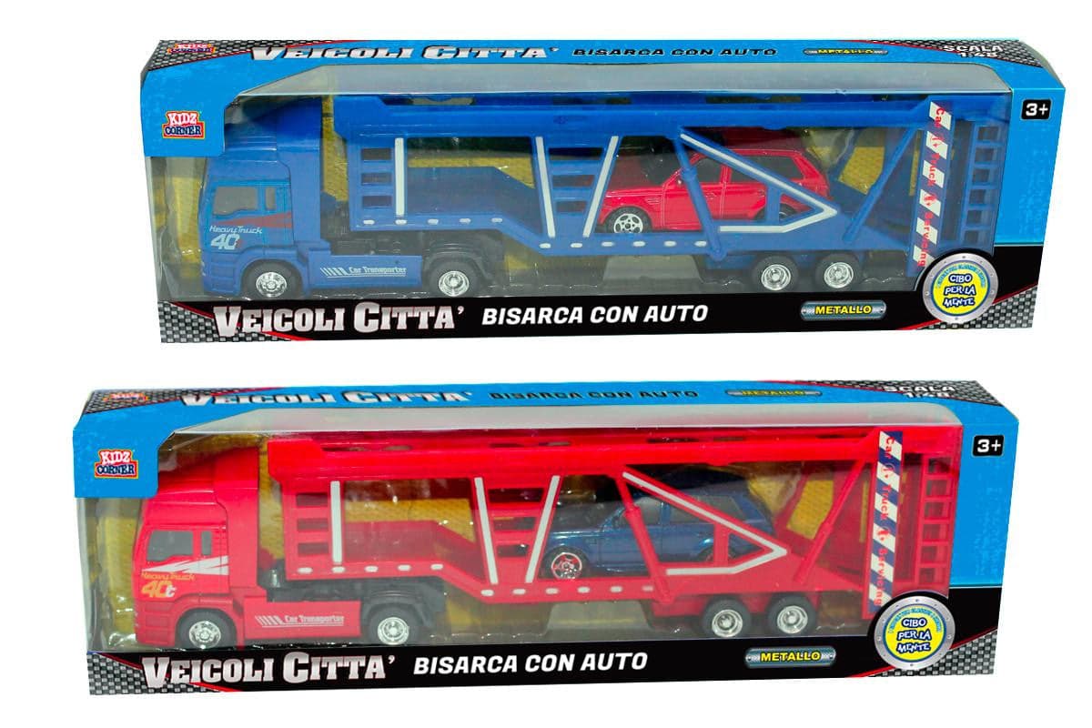 Bisarca con auto die cast frizione in Camion Scontolo.net - Potenza, commercioVirtuoso.it