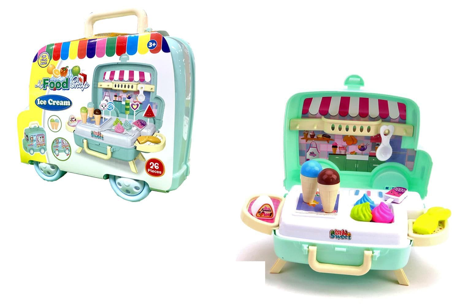 Camioncino dei Gelati 26 Accessori Playset in Cibo Scontolo.net - Potenza, commercioVirtuoso.it