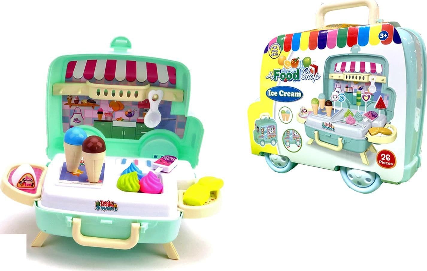 Camioncino dei Gelati 26 Accessori Playset in Cibo Scontolo.net - Potenza, commercioVirtuoso.it