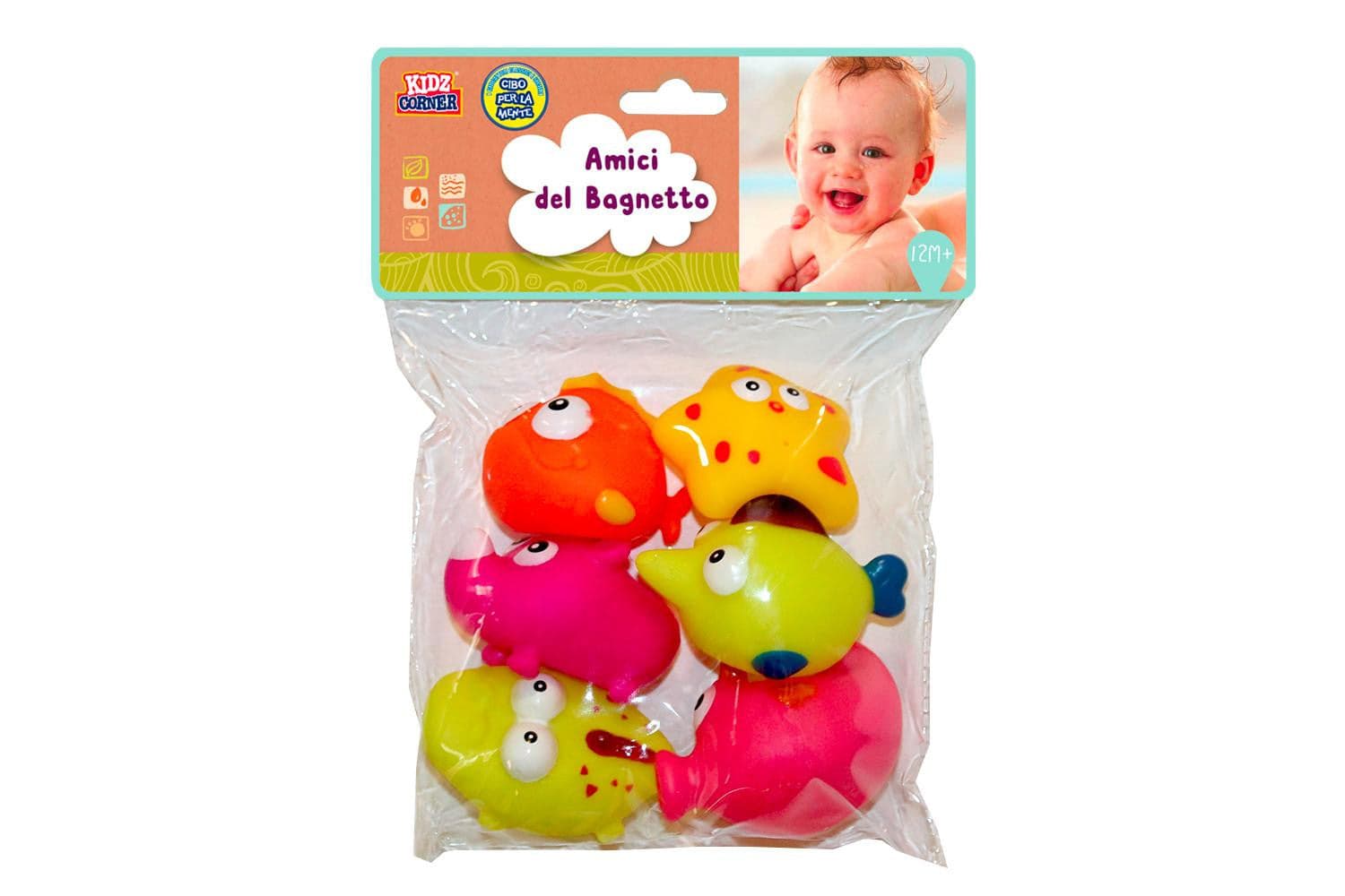Vinile Bagnetto Animali Marini 6 pz in Giochi per il bagnetto Scontolo.net - Potenza, commercioVirtuoso.it