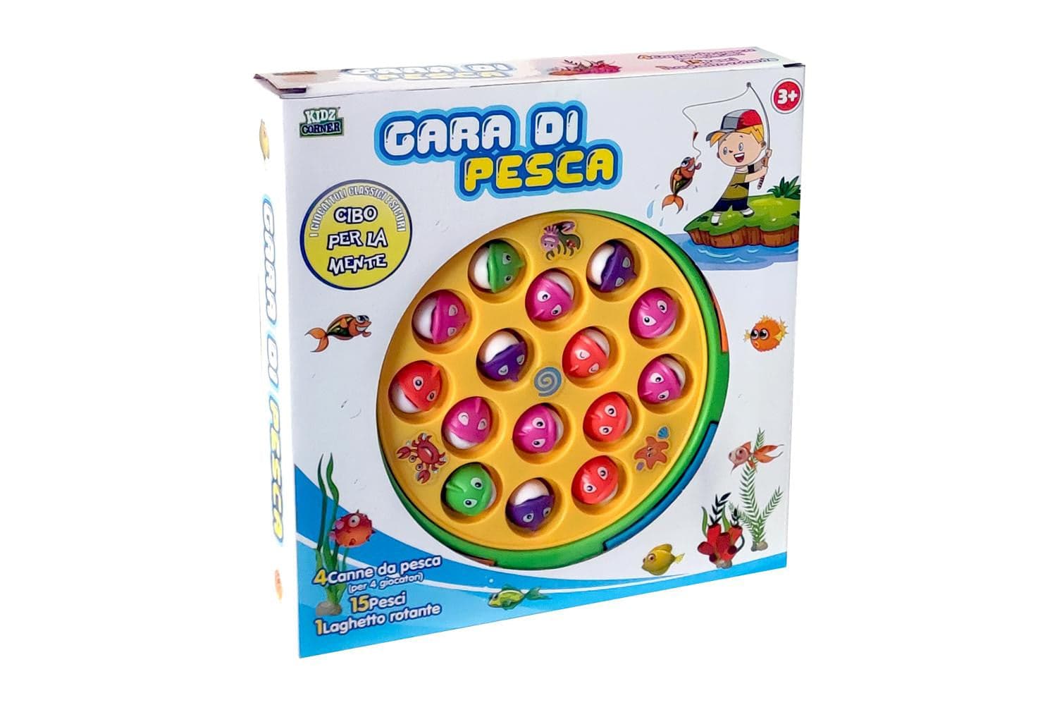 Gara di pesca con 15 pesci Kidz Corner