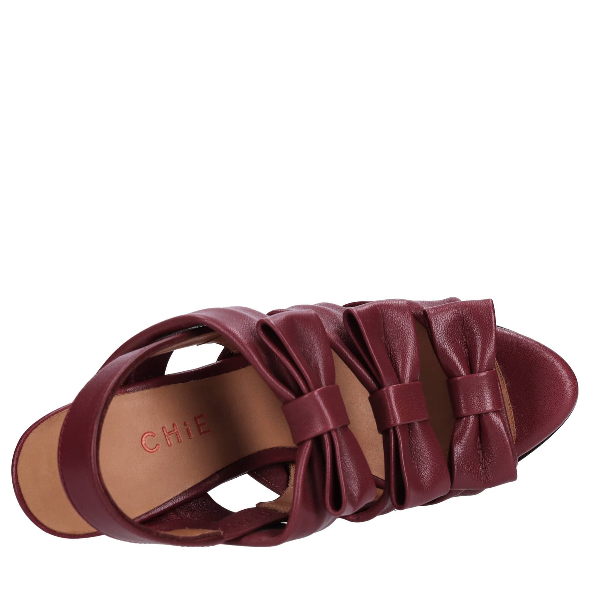 CHIE Sandali Bordeaux da donna in Sandali moda Drestige - Casamassima, commercioVirtuoso.it