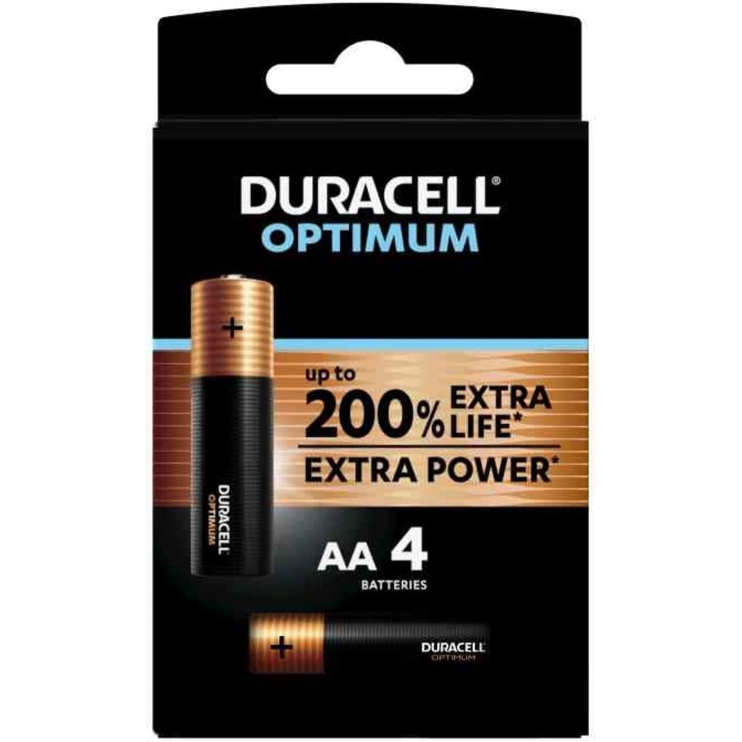 Duracell optimum aa b4 4pz