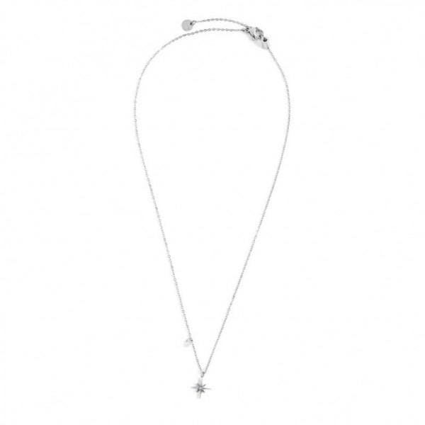 Marlù COLLANA ROSA DEI VENTI PENDENTE 10MM E CRISTALLI ACCIAIO in Collane Alba Gioielli - Casoria, commercioVirtuoso.it