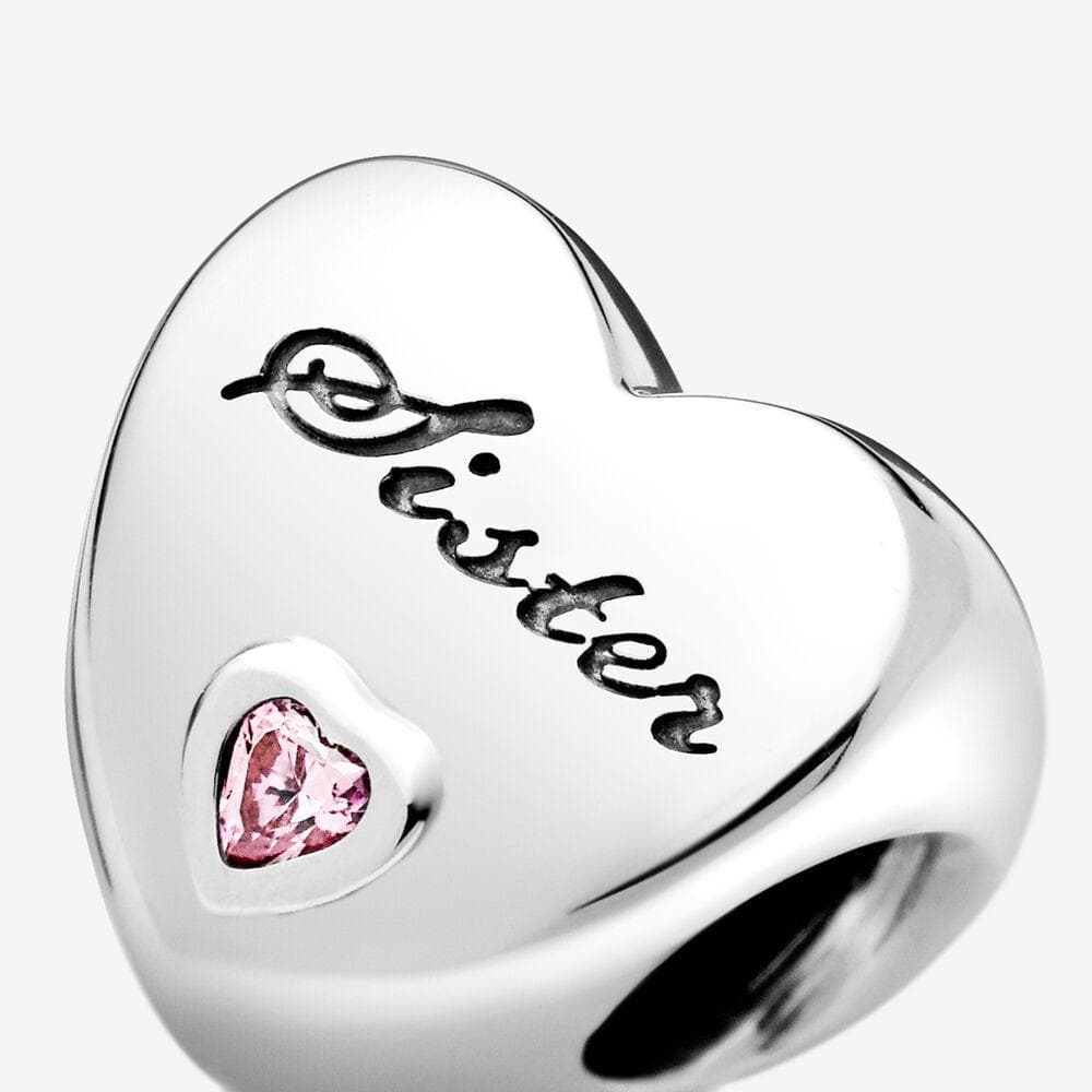 Pandora Charm a cuore Sorella in Bead Charm Alba Gioielli - Casoria, commercioVirtuoso.it
