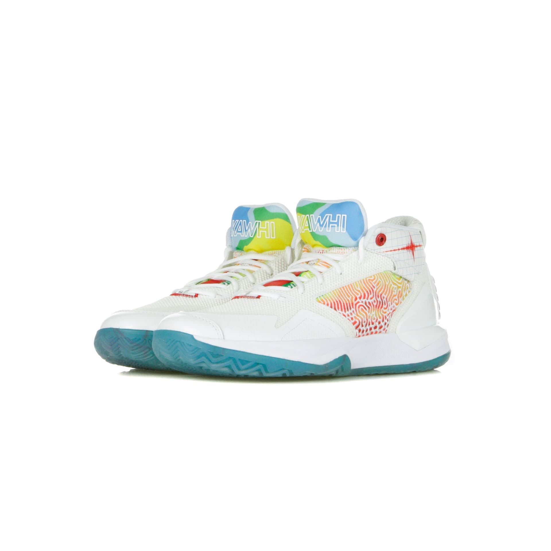 NEW BALANCE Scarpa Alta Uomo Kawhi White/yellow/orange da uomo in Sneaker casual Drestige - Casamassima, commercioVirtuoso.it