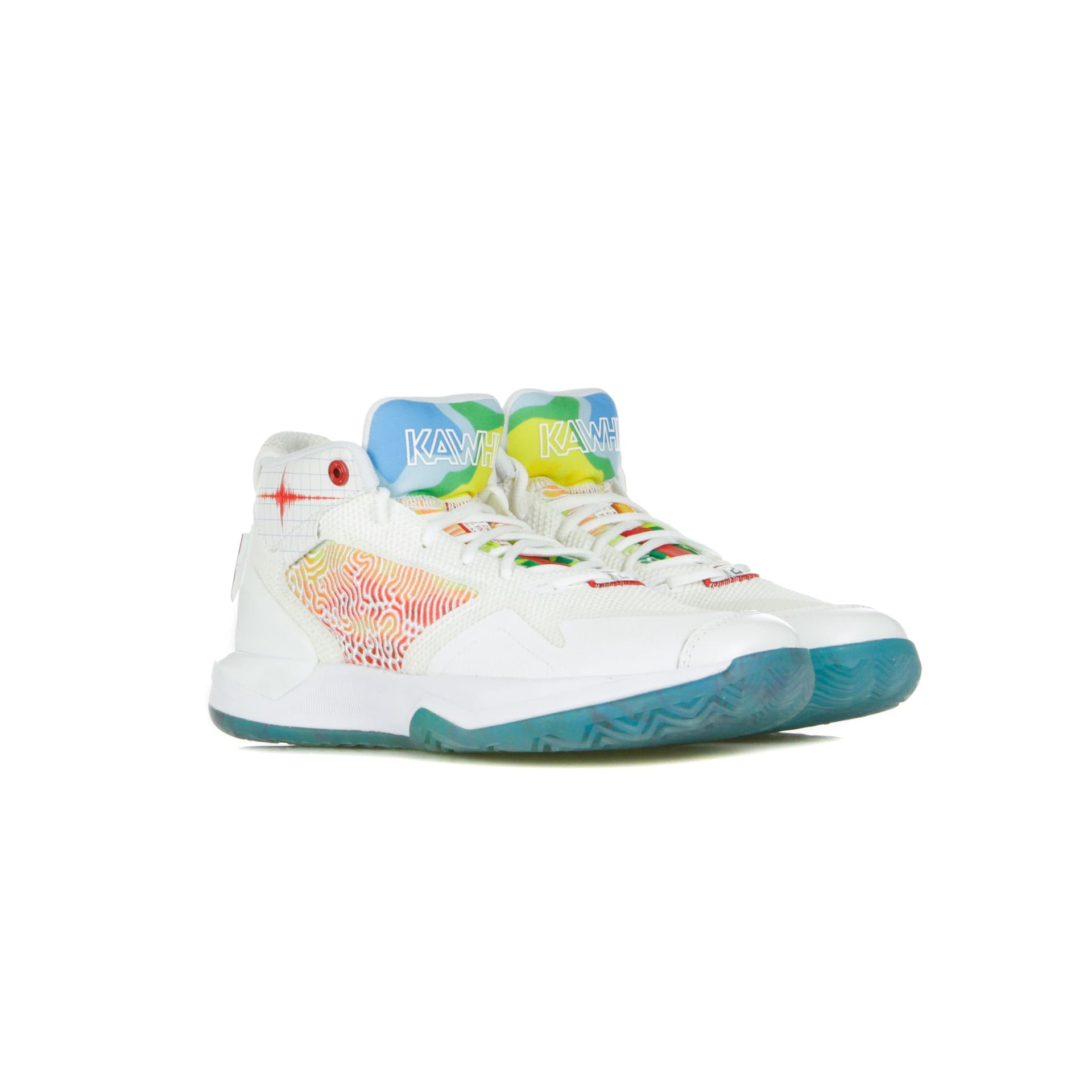 NEW BALANCE Scarpa Alta Uomo Kawhi White/yellow/orange da uomo in Sneaker casual Drestige - Casamassima, commercioVirtuoso.it