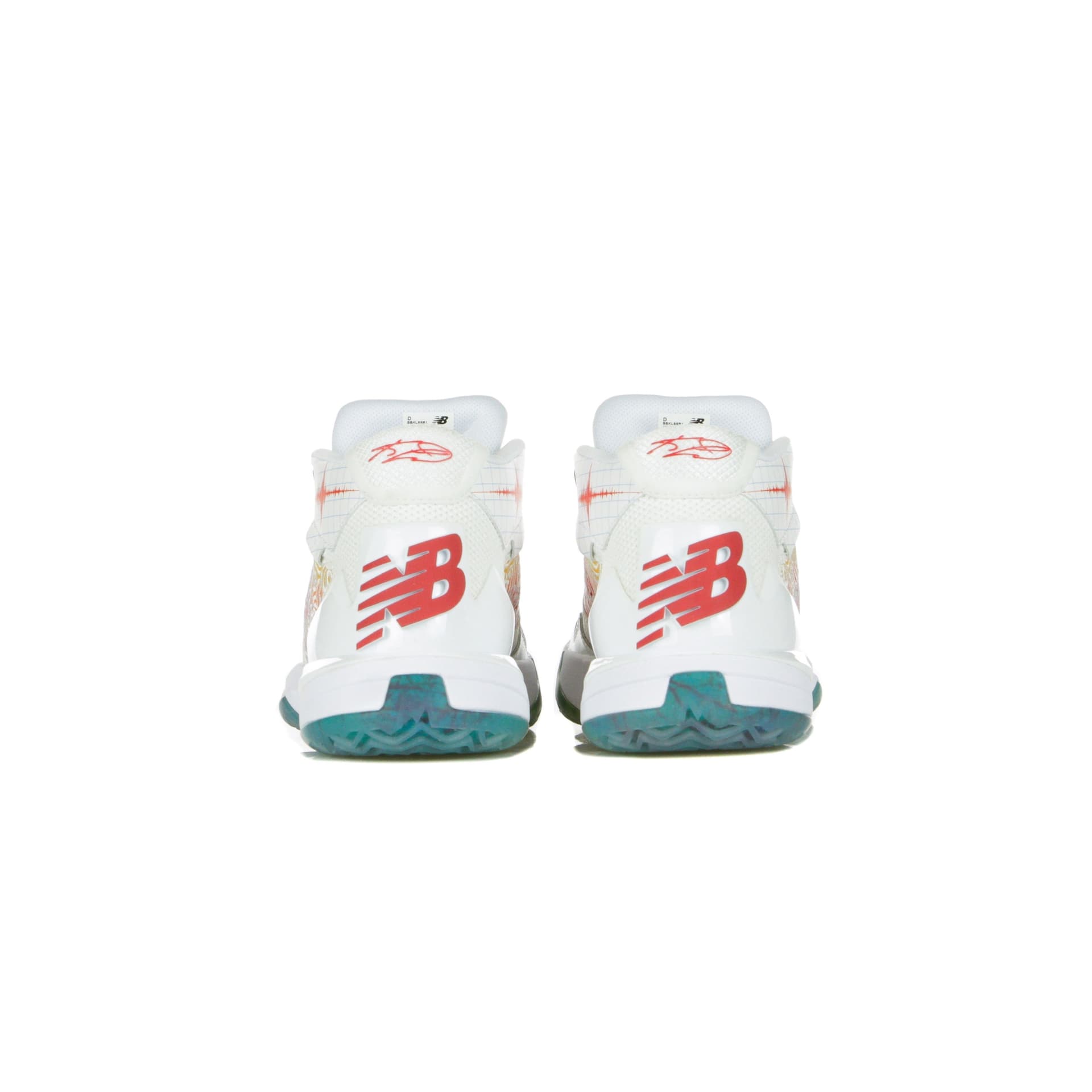 NEW BALANCE Scarpa Alta Uomo Kawhi White/yellow/orange da uomo in Sneaker casual Drestige - Casamassima, commercioVirtuoso.it