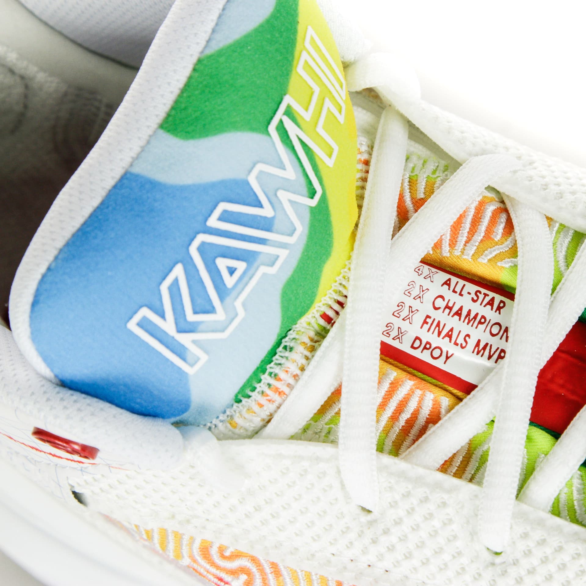 NEW BALANCE Scarpa Alta Uomo Kawhi White/yellow/orange da uomo in Sneaker casual Drestige - Casamassima, commercioVirtuoso.it