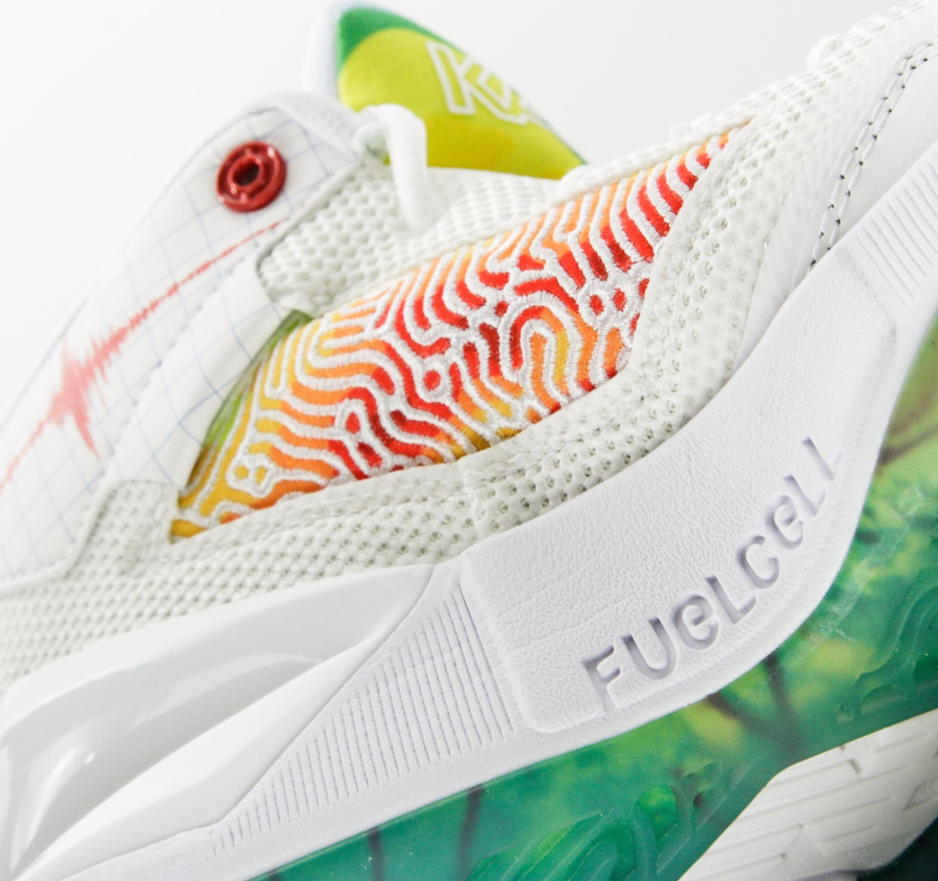 NEW BALANCE Scarpa Alta Uomo Kawhi White/yellow/orange da uomo in Sneaker casual Drestige - Casamassima, commercioVirtuoso.it