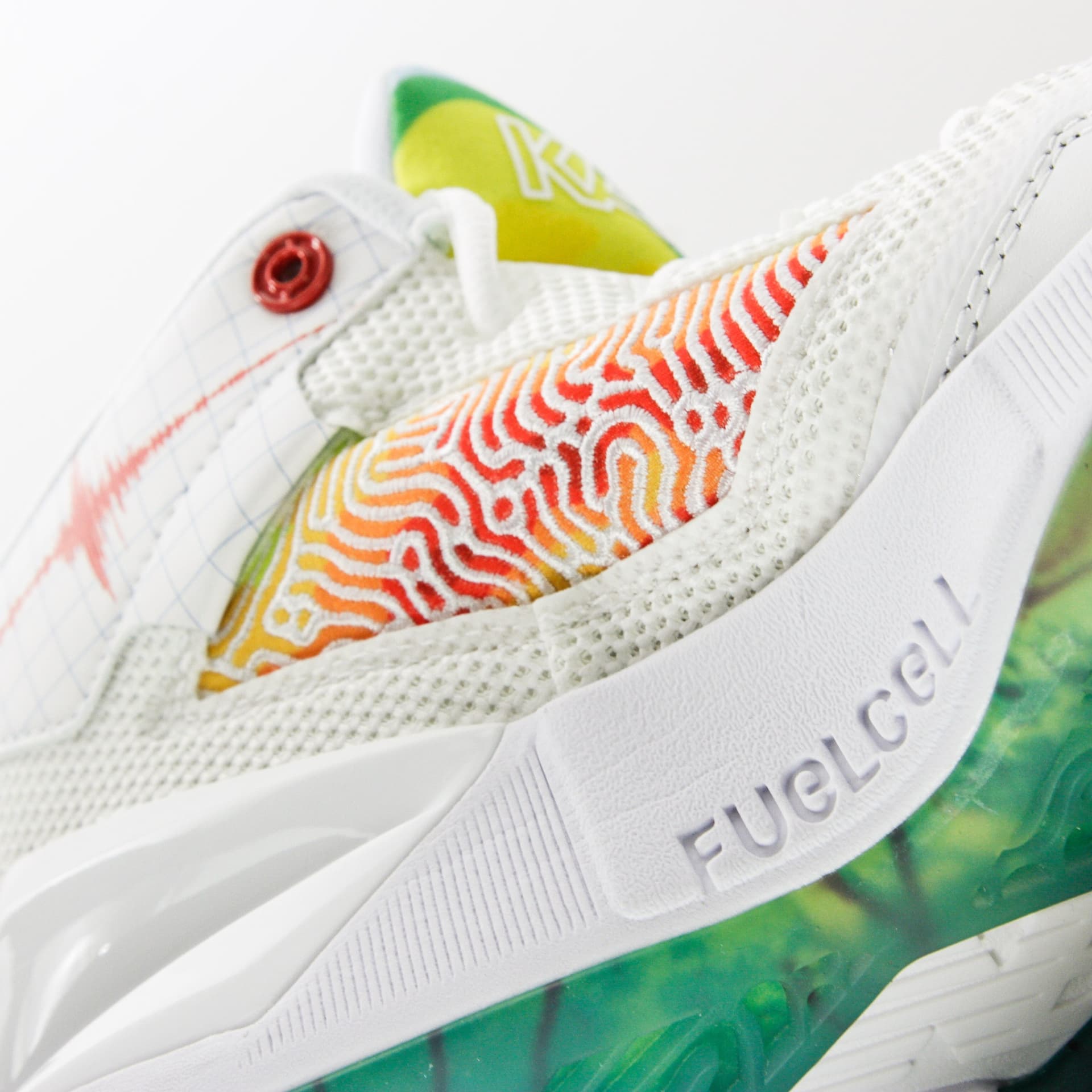 NEW BALANCE Scarpa Alta Uomo Kawhi White/yellow/orange da uomo in Sneaker casual Drestige - Casamassima, commercioVirtuoso.it