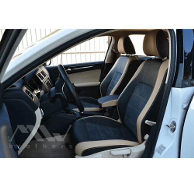 Coprisedili su misura per Volkswagen Jetta 6 (2016-2019) R estyling, Leather style in Set per interni Autooggetti.it - Roma, commercioVirtuoso.it