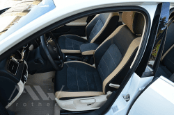 Coprisedili su misura per Volkswagen Jetta 6 (2016-2019) R estyling, Leather style in Set per interni Autooggetti.it - Roma, commercioVirtuoso.it