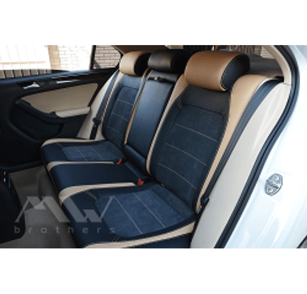 Coprisedili su misura per Volkswagen Jetta 6 (2016-2019) R estyling, Leather style in Set per interni Autooggetti.it - Roma, commercioVirtuoso.it