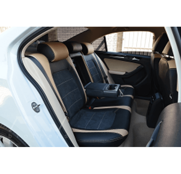 Coprisedili su misura per Volkswagen Jetta 6 (2016-2019) R estyling, Leather style in Set per interni Autooggetti.it - Roma, commercioVirtuoso.it