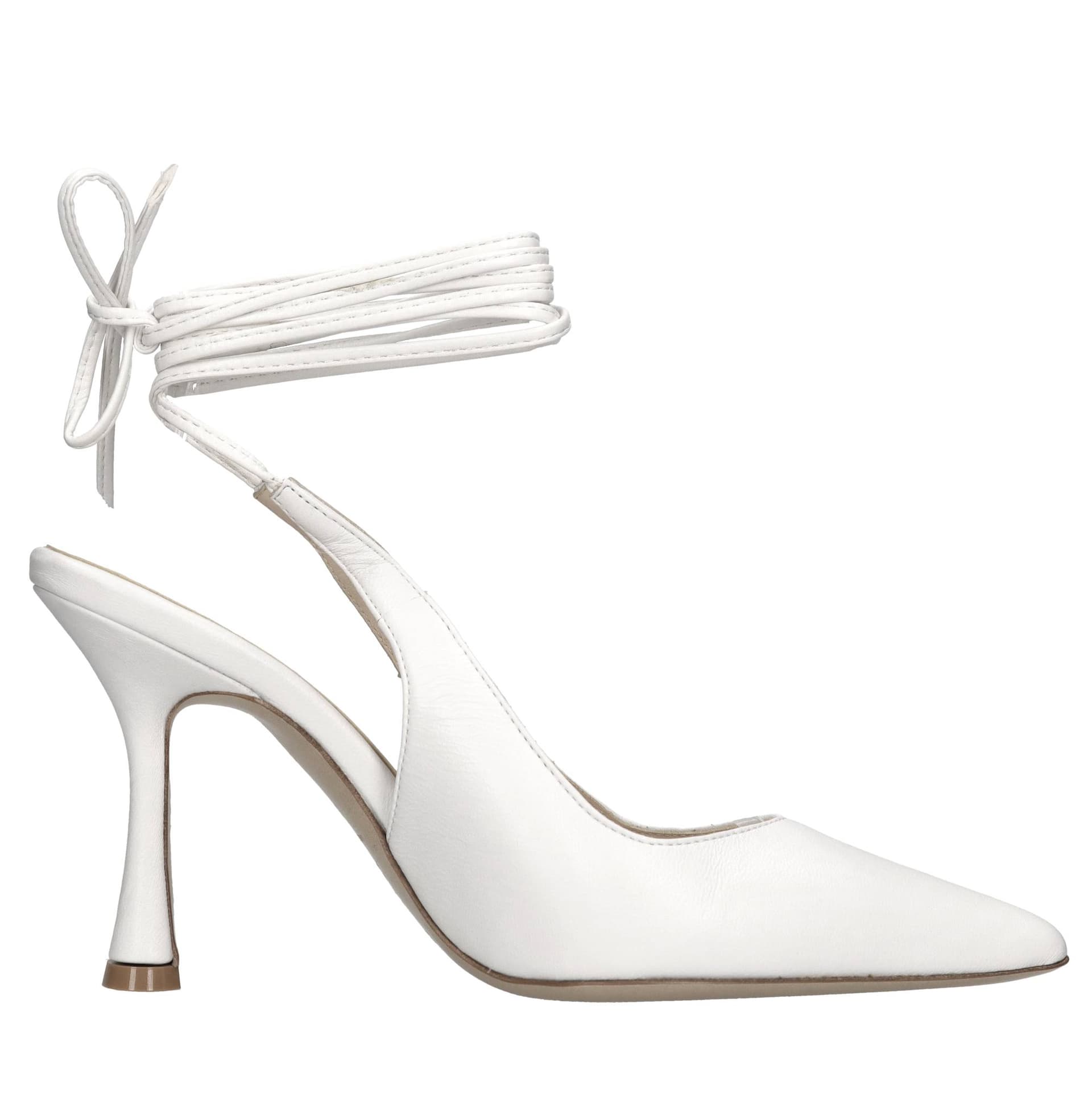 Parosh Scarpe con Tacco Bianco da donna in Scarpe col tacco Drestige - Casamassima, commercioVirtuoso.it