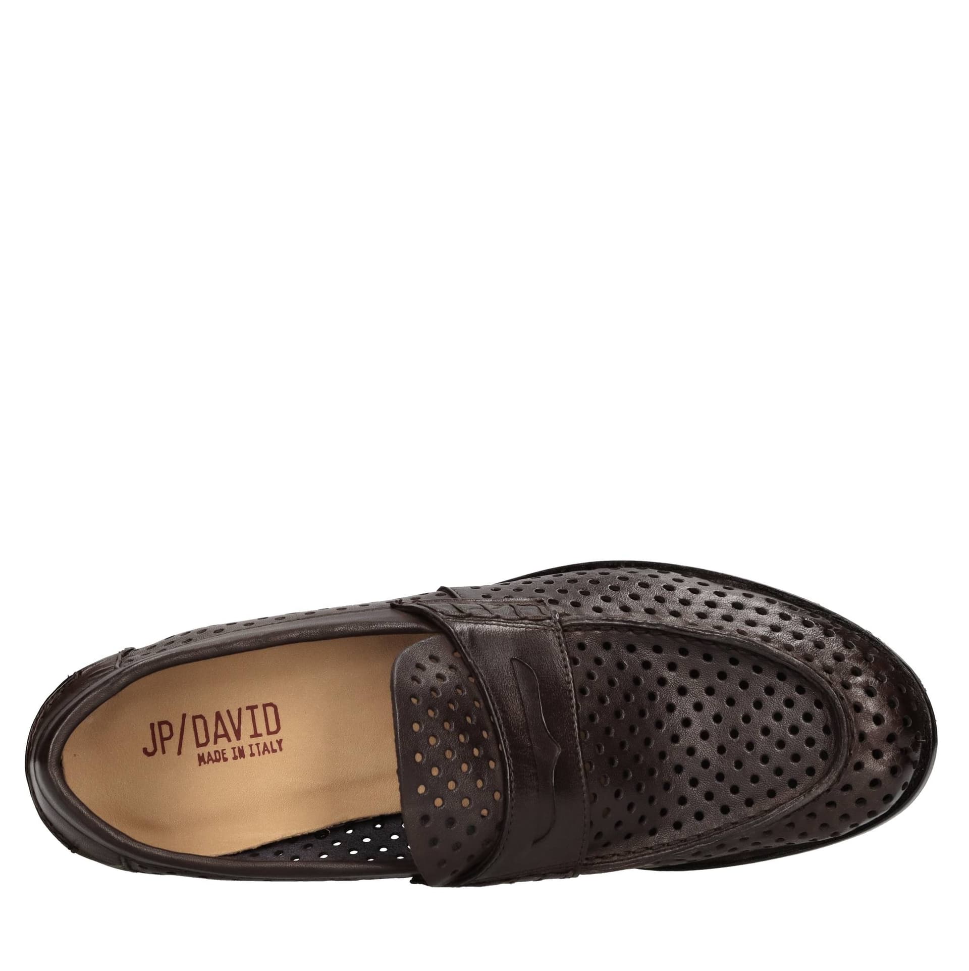 JP/DAVID Scarpe basse Testa di moro da uomo in Scarpe stringate basse Drestige - Casamassima, commercioVirtuoso.it