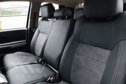Coprisedili su misura per Toyota Tundra (2014-2021), Leather style in Set per interni Autooggetti.it - Roma, commercioVirtuoso.it