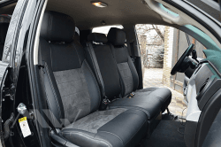 Coprisedili su misura per Toyota Tundra (2014-2021), Leather style in Set per interni Autooggetti.it - Roma, commercioVirtuoso.it
