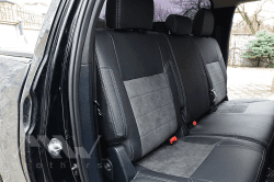 Coprisedili su misura per Toyota Tundra (2014-2021), Leather style in Set per interni Autooggetti.it - Roma, commercioVirtuoso.it