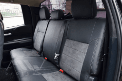 Coprisedili su misura per Toyota Tundra (2014-2021), Leather style in Set per interni Autooggetti.it - Roma, commercioVirtuoso.it