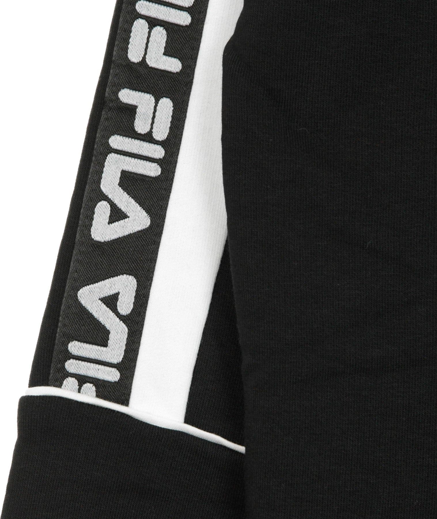 FILA Felpa Leggera Cappuccio Donna Tavora Hoody Black/bright White da donna in Felpe con cappuccio Drestige - Casamassima, commercioVirtuoso.it