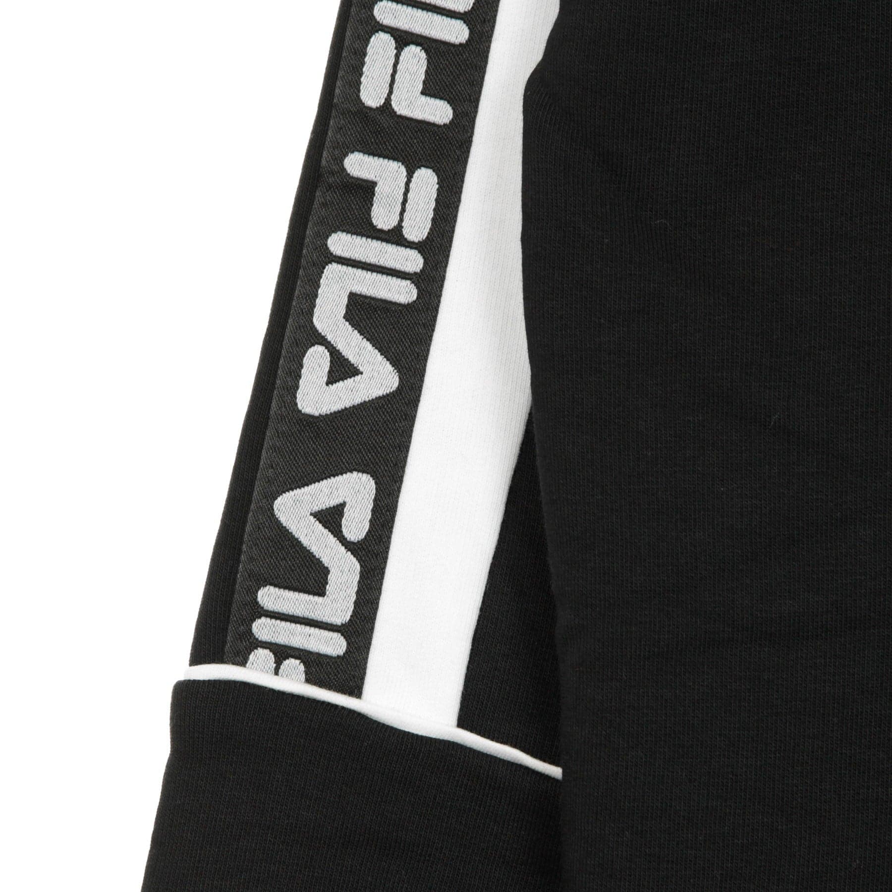 FILA Felpa Leggera Cappuccio Donna Tavora Hoody Black/bright White da donna in Felpe con cappuccio Drestige - Casamassima, commercioVirtuoso.it