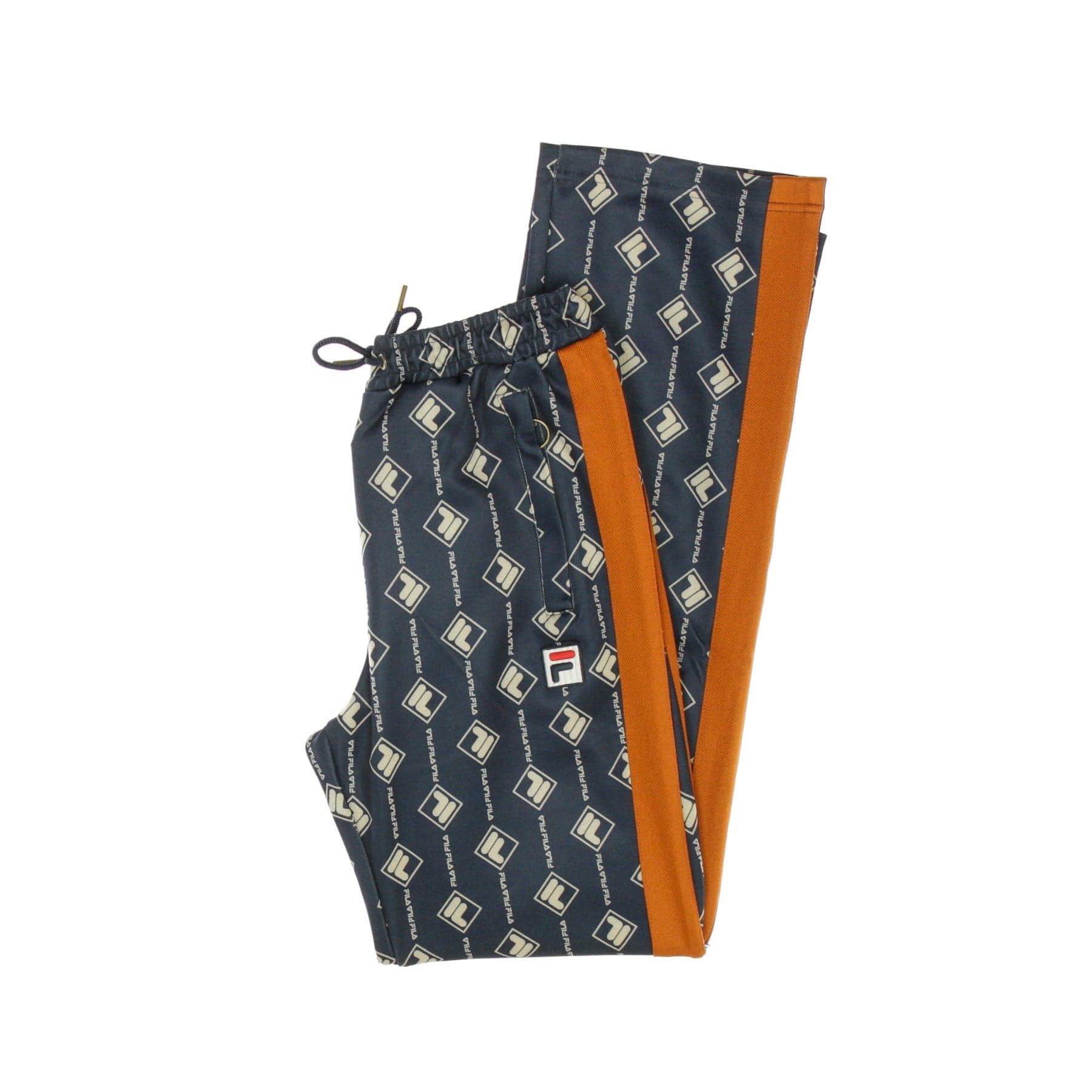 FILA Pantalone Tuta Donna Hamo All Over Print Track Pant Black Iris/cinnamon Stick da donna in Pantaloni sportivi Drestige - Casamassima, commercioVirtuoso.it